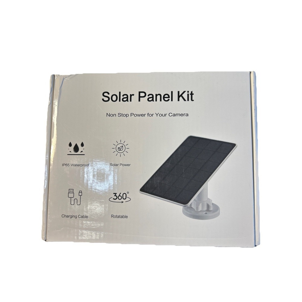 Solar Panel for Security Camera